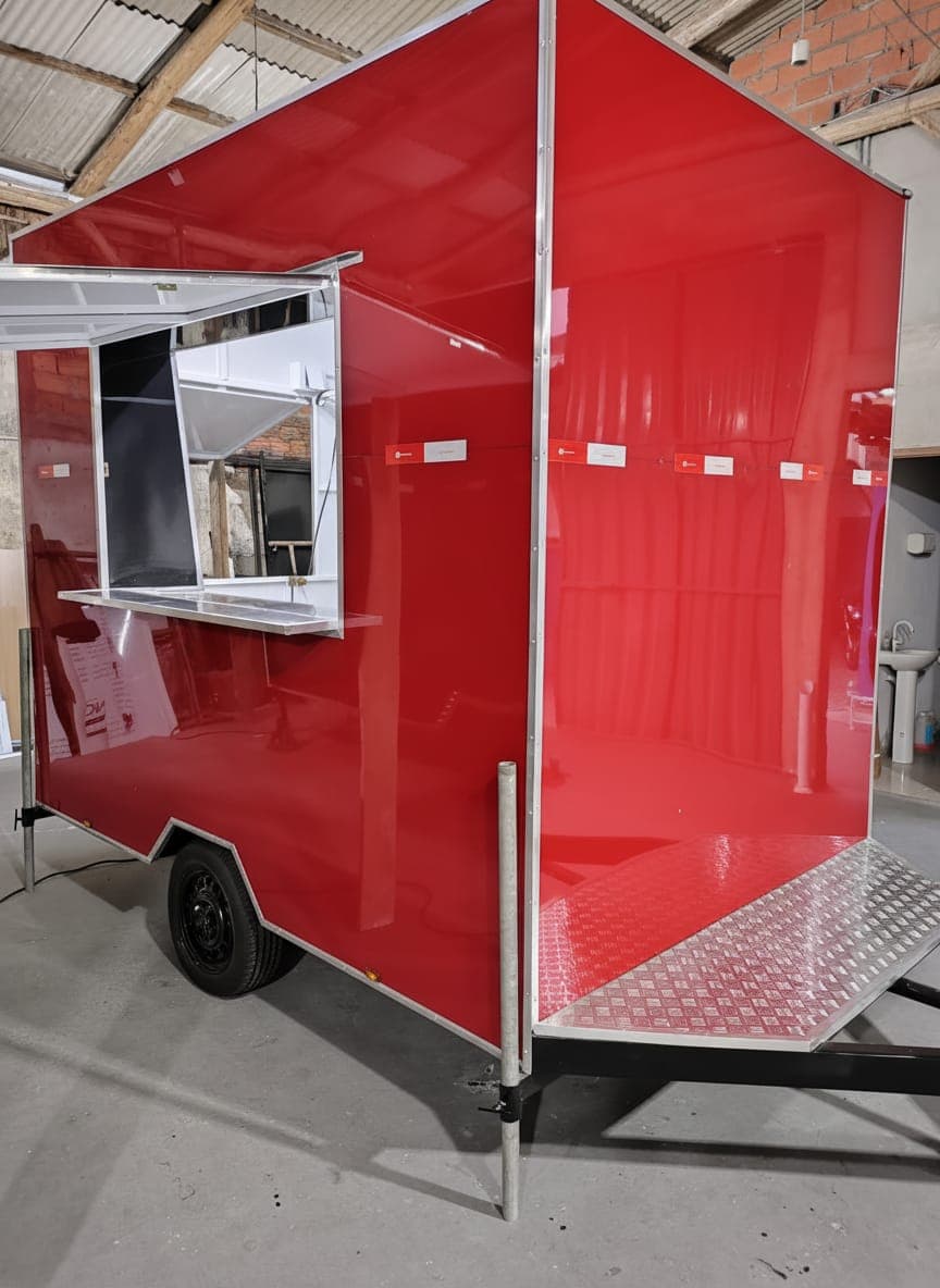 Trailer gastronômico TR7 - Modelo 10