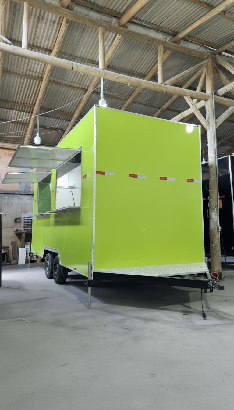 Trailer gastronômico TR7 - Modelo 4