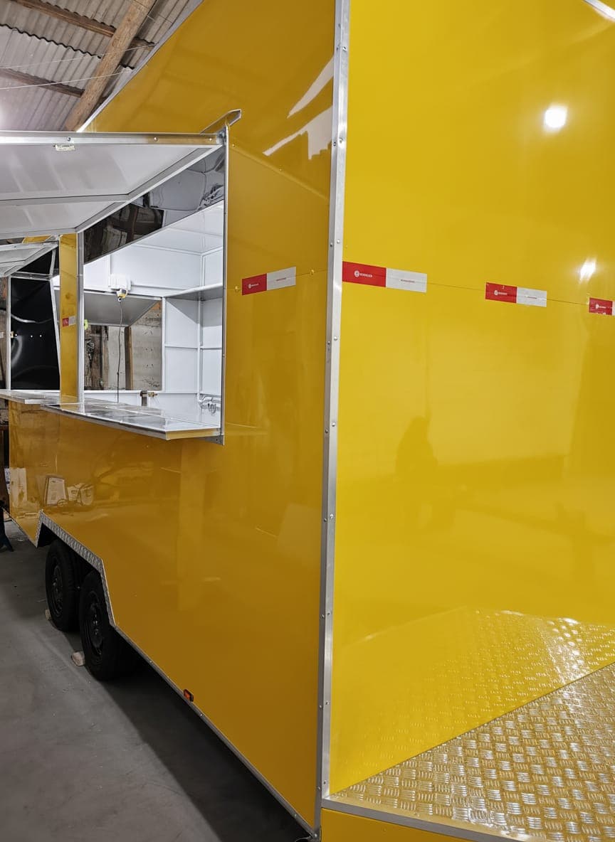 Trailer gastronômico TR7 - Modelo 7