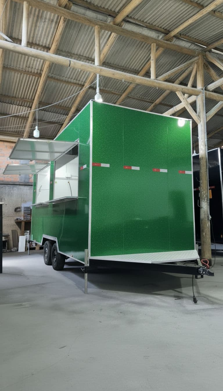 Trailer gastronômico TR7 - Modelo 8